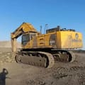 2022 Komatsu PC850 SE crawler excavator, rear three-quarter view