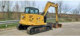 2023 Caterpillar 308 crawler excavator, rear three-quarter view