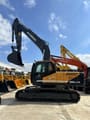 Hyundai R300LC-9S crawler excavator, side view