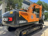 2023 Hyundai 220-9S crawler excavator rear three-quarter view