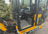 2023 JCB 19C-1 Electric mini excavator cab interior view