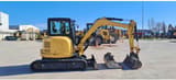 2021 Caterpillar 305E2 crawler excavator, side view