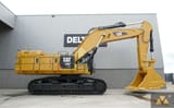 2014 Caterpillar 390FLME crawler excavator, side view