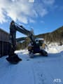2016 Volvo ECR235EL crawler excavator, front three-quarter view