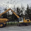 2018 Liebherr LH30 M material handler side view