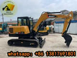 2023 Sany SY60C Pro mini excavator, side profile view