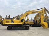 2021 Komatsu PC350 crawler excavator side view