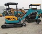 2024 Kubota U17 mini excavator, side view
