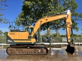 2021 Hyundai HX140LC crawler excavator, side view