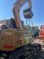 2024 Sany SY75C mini excavator, rear three-quarter view