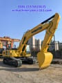 2024 Komatsu PC300 LC crawler excavator, side profile view