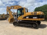 Excavadora de orugas Caterpillar 320CL 2016, vista lateral