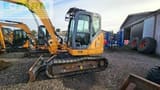 2014 CASE CX80C crawler excavator, side view