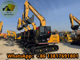 2024 Sany SY95C crawler excavator, front three-quarter view