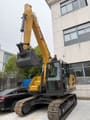 2026 XCMG XE135 crawler excavator, front three-quarter view