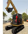 2022 Caterpillar 307E crawler excavator, front three-quarter view