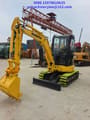 2024 Komatsu PC30MR mini excavator, front three-quarter view