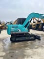 2024 Kobelco SK75 crawler excavator, side view