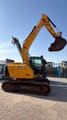 2018 JCB JS131LC crawler excavator side view