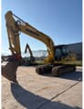 2018 Komatsu PC290NLC crawler excavator, front three-quarter view