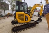 2013 Komatsu PC50MR-2 mini excavator, side view