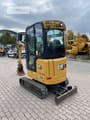 2021 Caterpillar 301.8 mini excavator, front three-quarter view