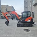 2024 Doosan DX60-9C mini excavator side view