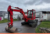 2014 Wacker Neuson 50Z3 mini excavator, side view