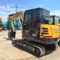 2023 Sany SY60C mini excavator, rear three-quarter view