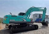 2016 Kobelco SK260 crawler excavator, side view
