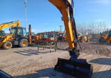2024 JCB HYDRADIG 110W wheel excavator boom and bucket view