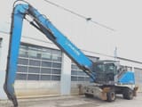 2018 Fuchs MHL350F material handler, side view