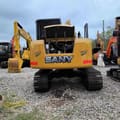 2020 Sany SY75 Mini Excavator rear view
