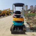 2023 Kubota U17 mini excavator rear view