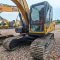 2021 XCMG XE150DA mini excavator, front three-quarter view