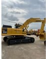 2020 Komatsu PC350 crawler excavator, side profile view