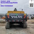 2022 Volvo EC480 crawler excavator, rear view