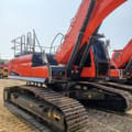 2023 Doosan DX300LC-8C crawler excavator, side view
