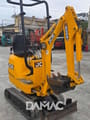 2015 JCB 8008 CTS mini excavator, front three-quarter view