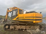 1996 JCB JS200LC crawler excavator side view