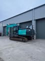 2021 Kobelco SK300LC crawler excavator, rear three-quarter view