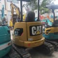 2023 Caterpillar 302C CR mini excavator rear view