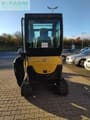 2015 Yanmar SV18 mini excavator, rear view