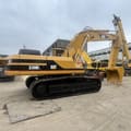 Caterpillar 330BL Crawler Excavator, side profile view
