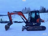 2022 Doosan DX50Z-7 mini excavator, side view