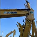 2024 Komatsu PC130 crawler excavator boom and arm detail