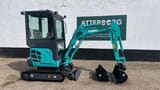 2020 Kobelco SK17SR-3E mini excavator, side view