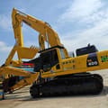 2022 Komatsu PC400-8 crawler excavator, side profile view