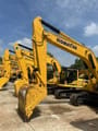 2024 Komatsu PC200 crawler excavator, front three-quarter view