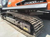 2020 Doosan DX300LC-9C crawler excavator undercarriage view